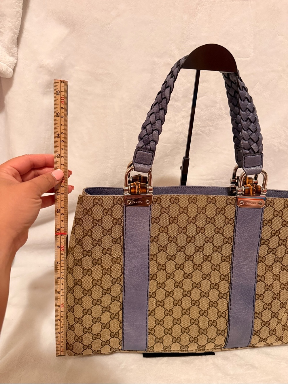 Gucci Bamboo Bar Libeccio Tote - Picture 3 of 16